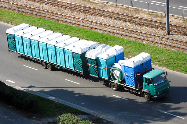Porta potty delivery and setup in Terrell, TX